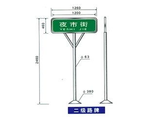 太原地名标识牌